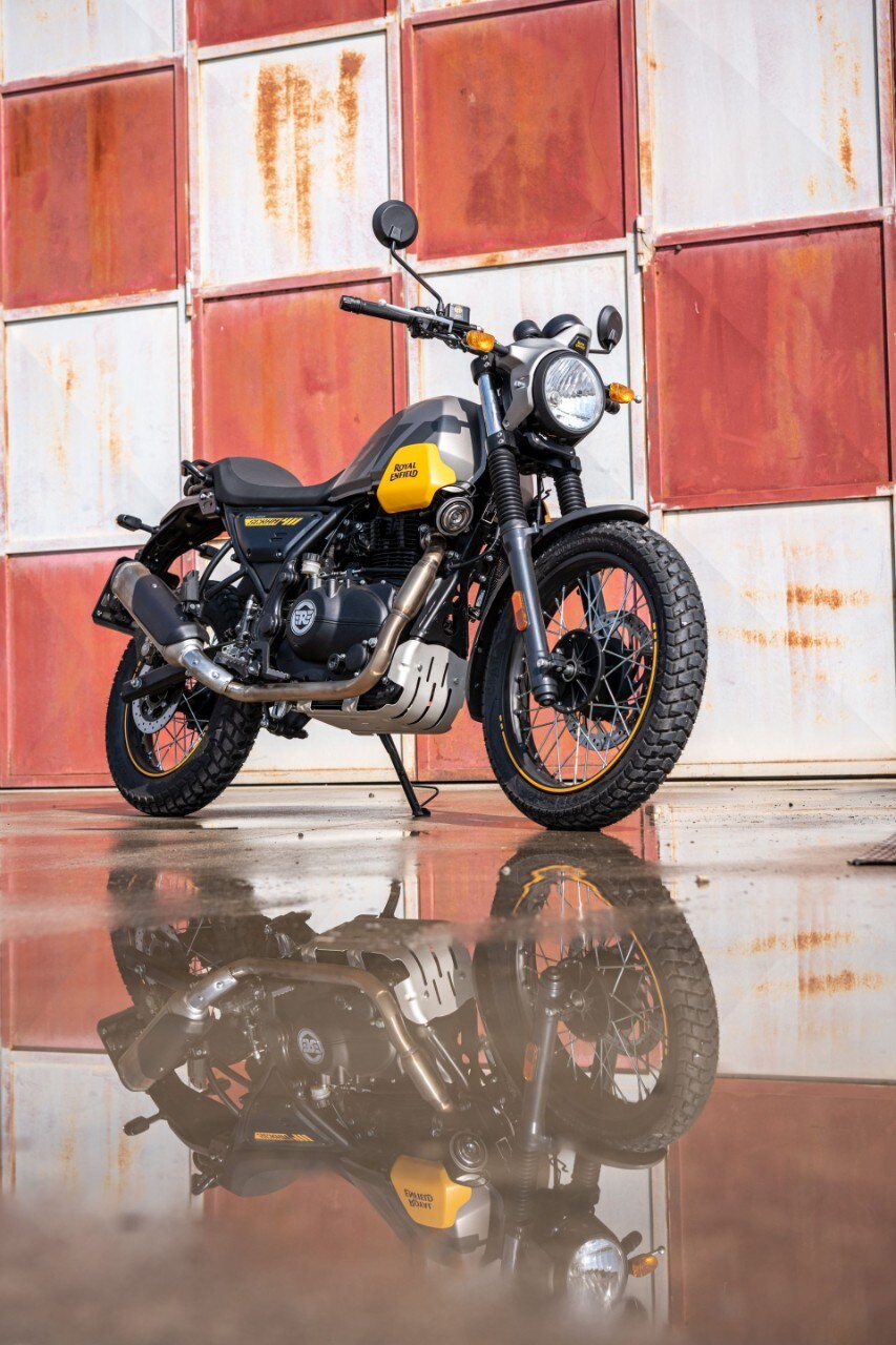 Royal Enfield Scram 411, urban enduro